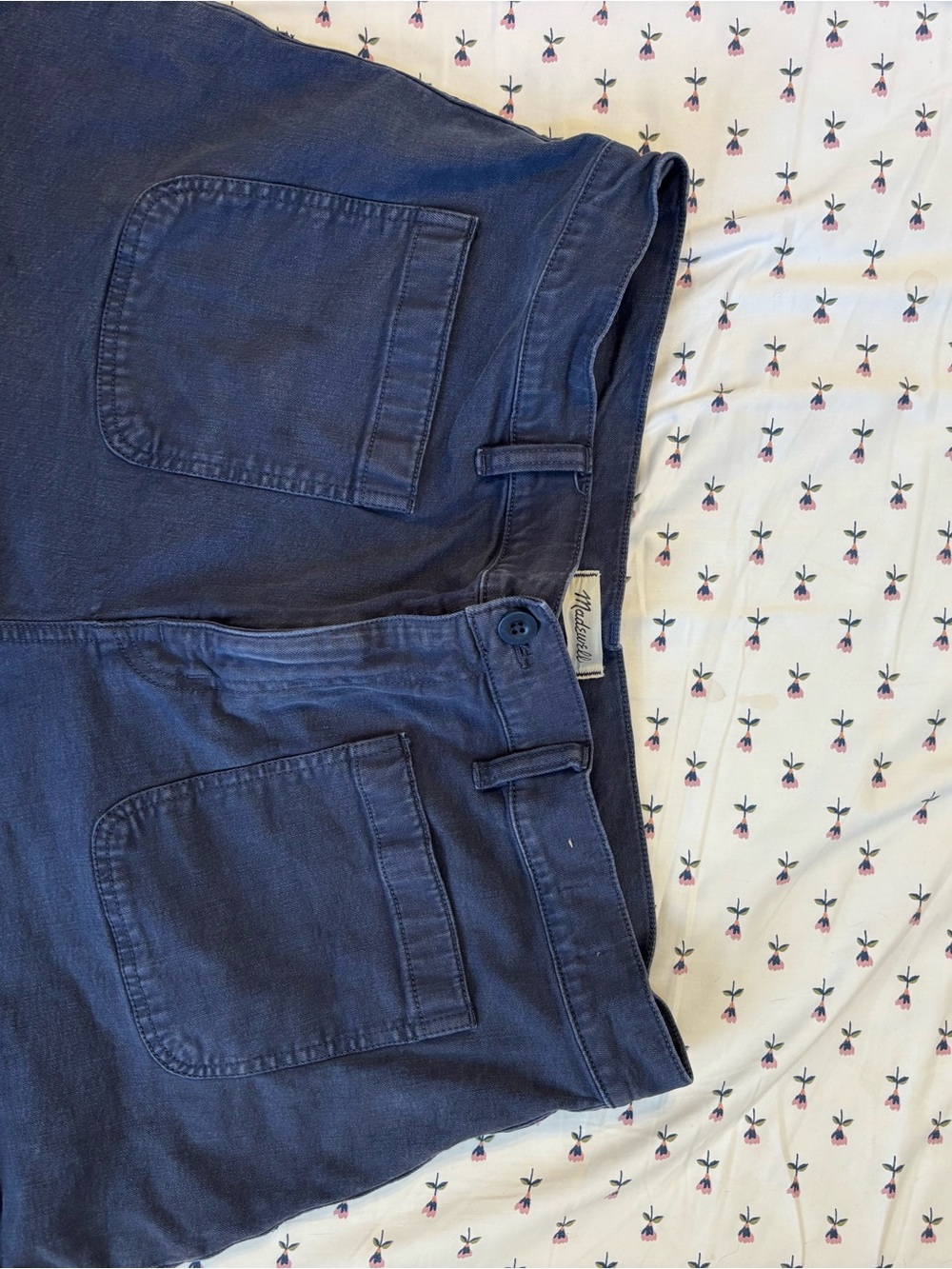 Madewell High Rise Sailor Short